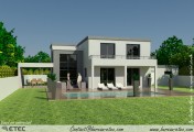 maison toit terrasse BO2 etec