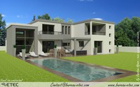 Maison toit terrasse PA1 ETEC
