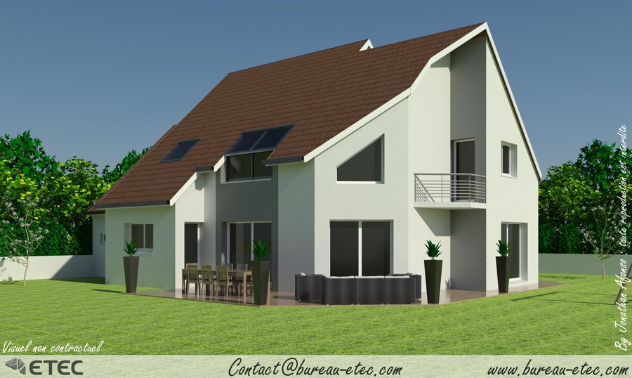 Maison contemporaine VA2 ETEC